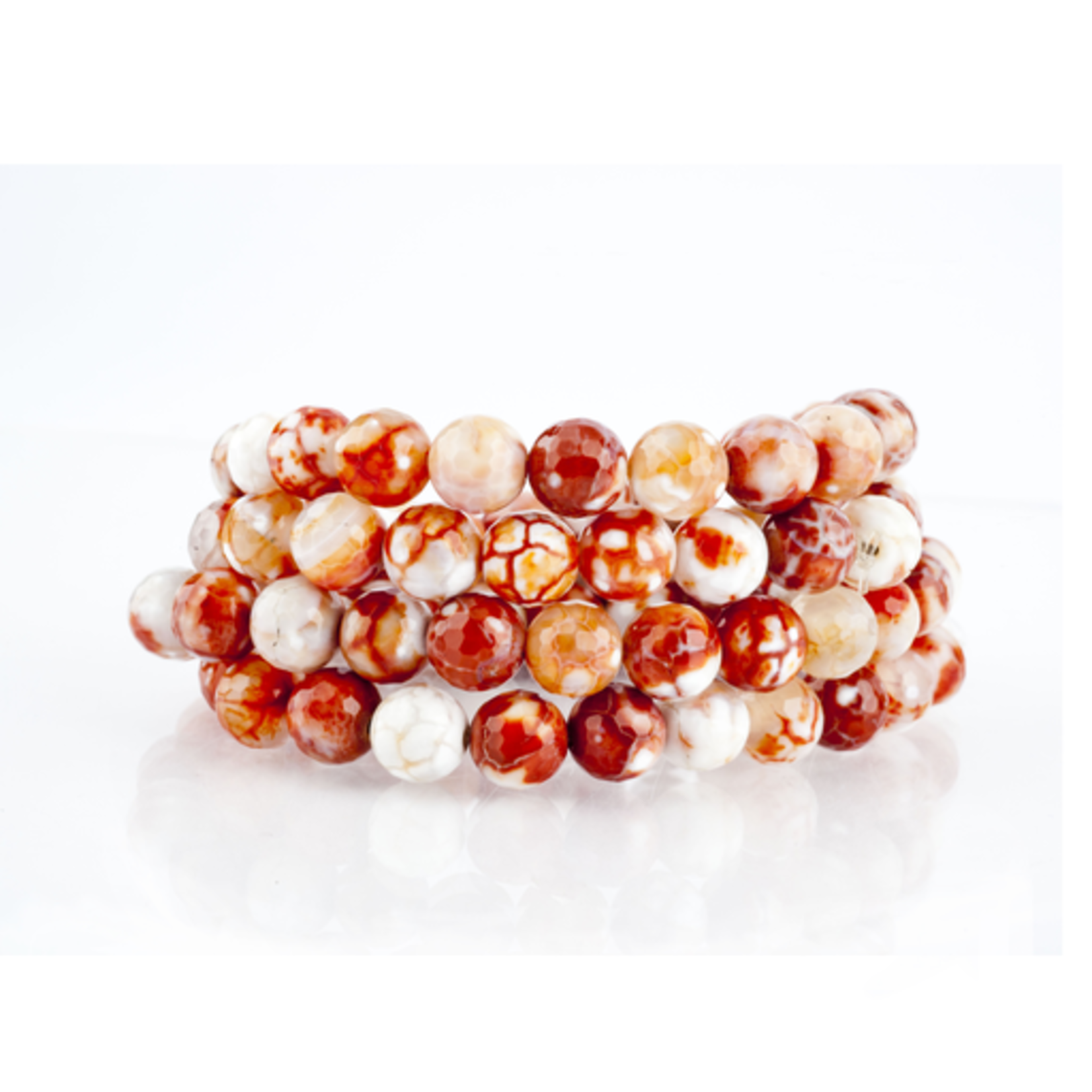 Mina Danielle Fired Agate Wrap Bracelet