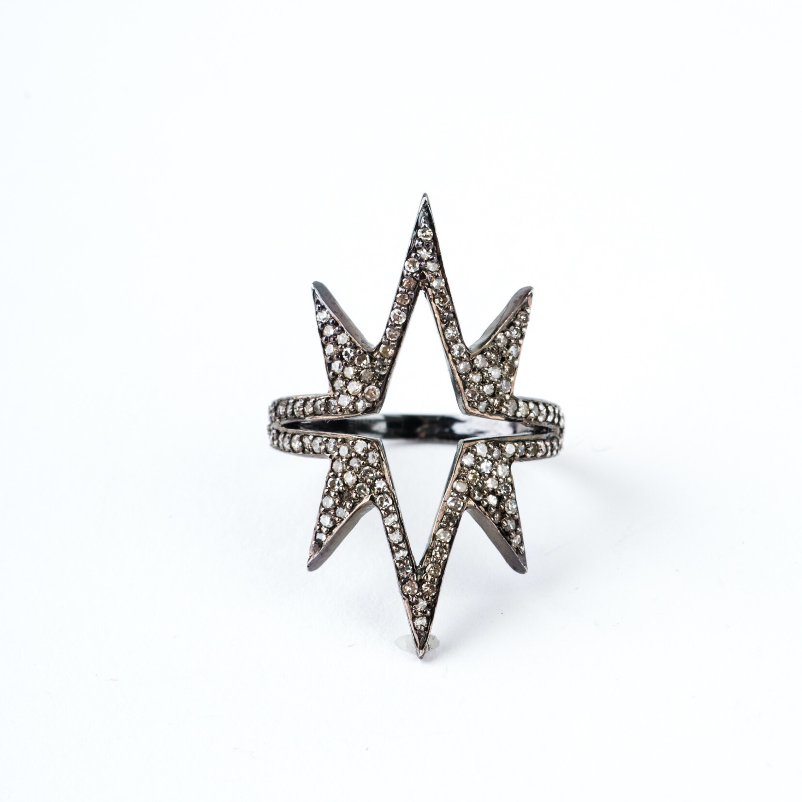 Mina Danielle Diamond Starburst Ring