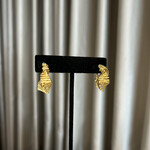 Mina Danielle Gold Slinky Earrings