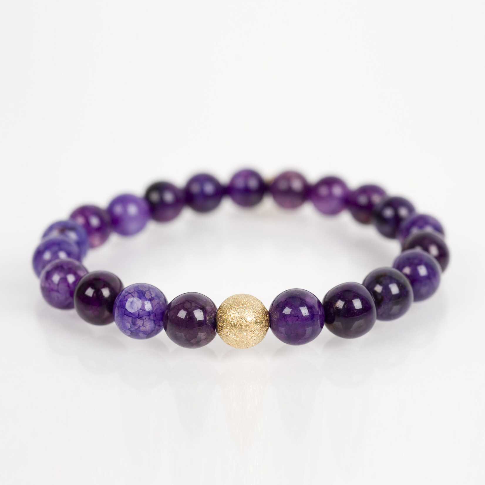 Mina Danielle Amethyst with Gold Stardust