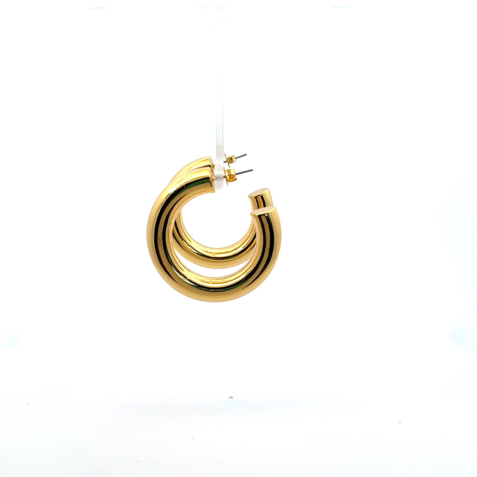 Mina Danielle Gold Chunky Hoop Earrings