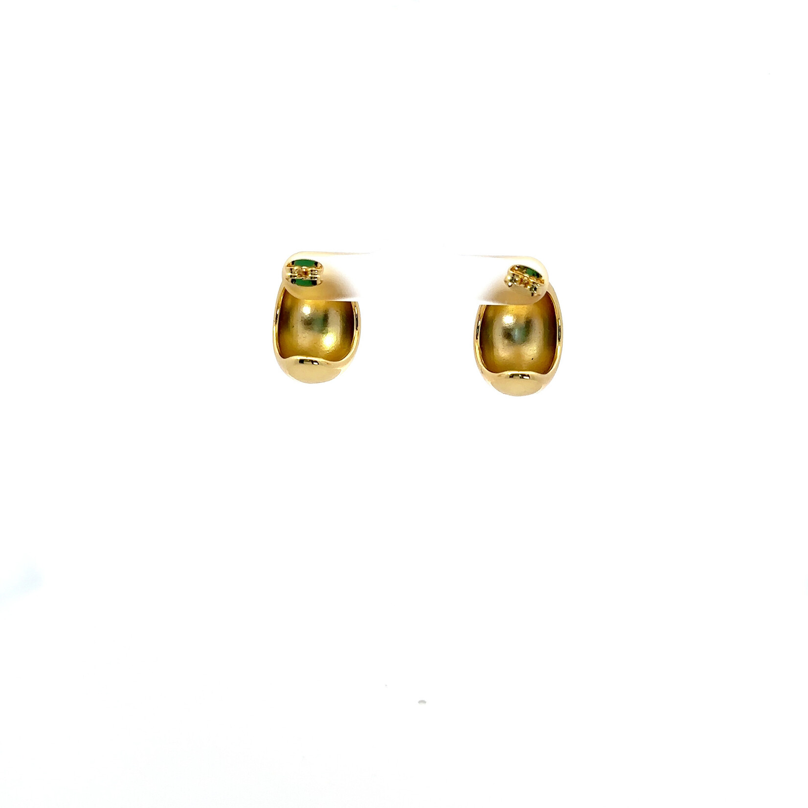 Mina Danielle Puffy Gold Earrings