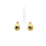 Mina Danielle Puffy Gold Earrings