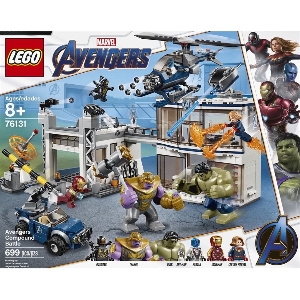 Lego 76131 Lattaque Du Qg Des Avengers