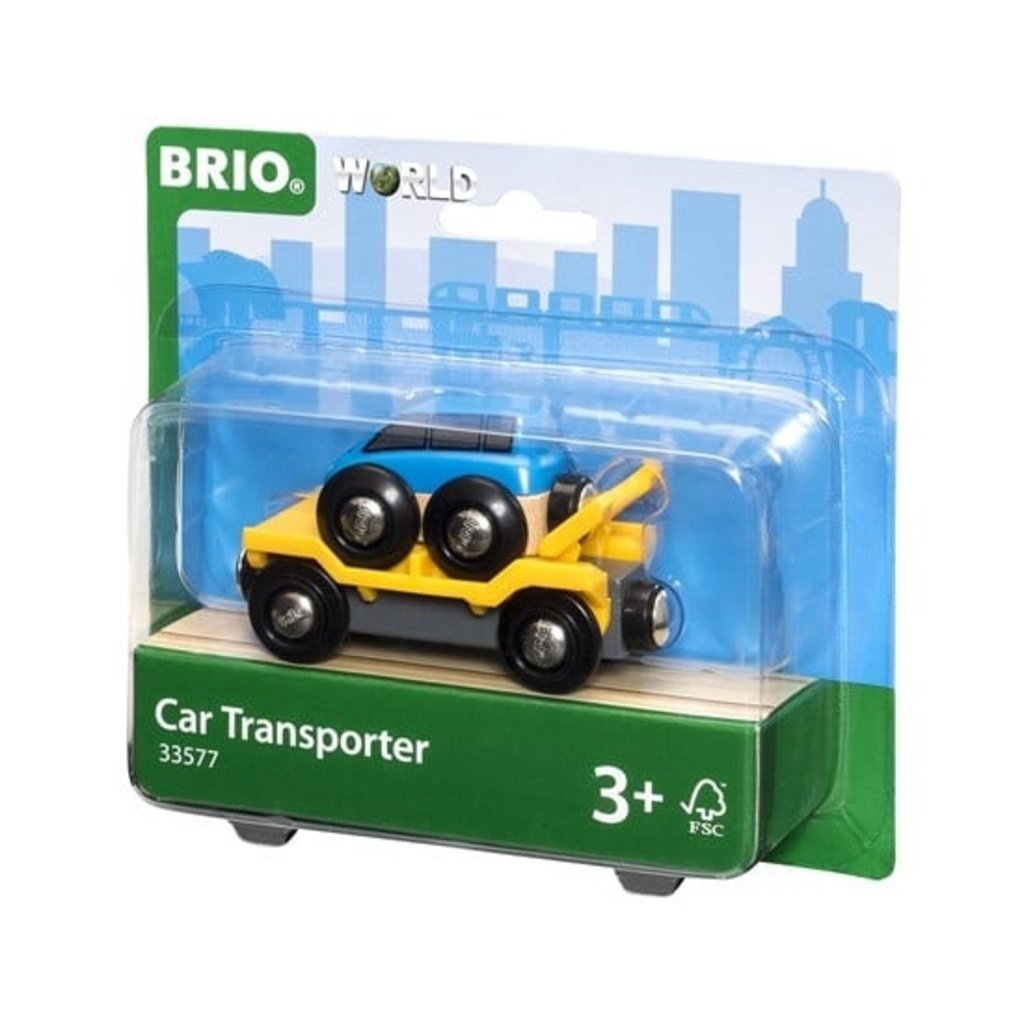 Brio Wagon transport de voiture avec rampe