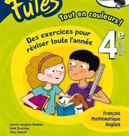 Caractere Les Futés : 4e année : français, mathématiques, anglais