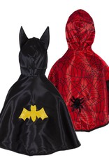 Great Pretenders Reversible Spider/Bat Toddler Cape, Size 2-3T