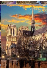 Educa Casse-tête 1000 pièces - Collage de Notre-Dame