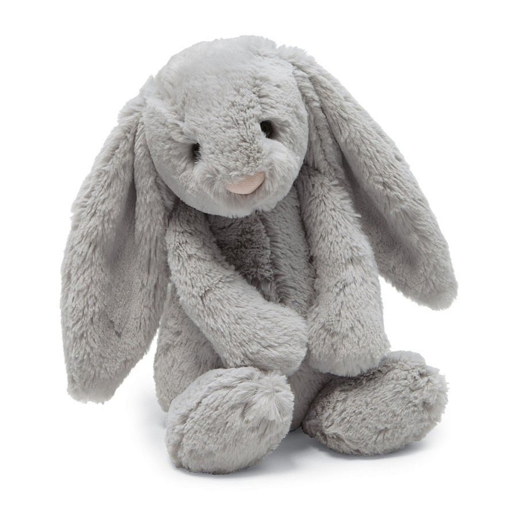 Jellycat - Lapin timide gris 15 ''