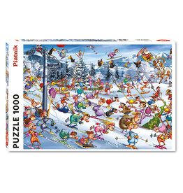 Autruche 1000pc puzzle,Ruyer Skiing