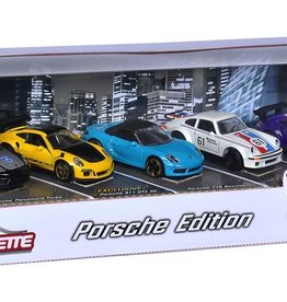 Majorette Ensemble 5 voitures Porsche