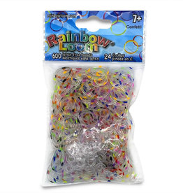Rainbow Loom -  Élastiques Confettis mélangés