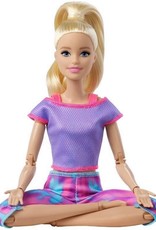 Mattel Barbie - Poupée  Fitness avec 22 points d'articulation