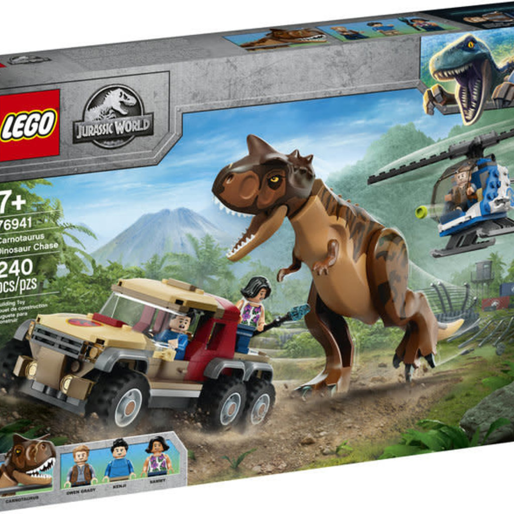 LEGO Carnotaurus Dinosaur Chase