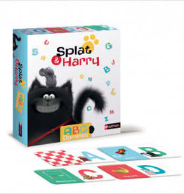 NATHAN Splat & Harry- Le jeu : ABC dominos- Jeux - Des 4 ans