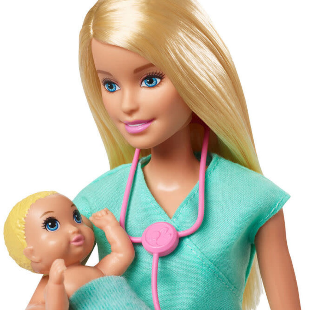Mattel Barbie Coffret de jeu Pédiatre