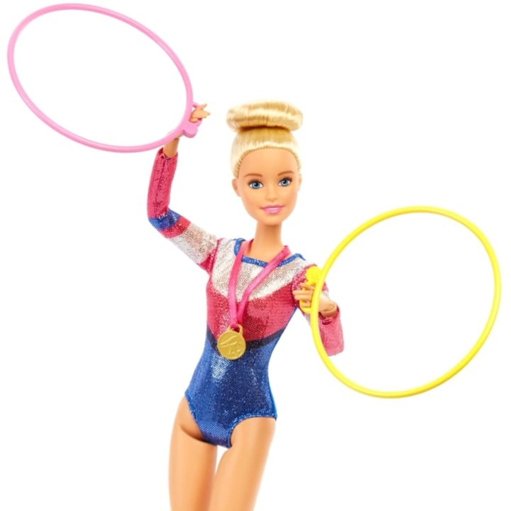 Mattel Barbie - Ensemble de jeu gymnastique