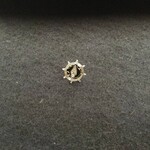 LAPEL PIN, TC, SILVER