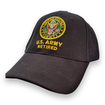 US Army Retired with Seal Cap