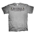 T-Shirt Retired Not Expired XL
