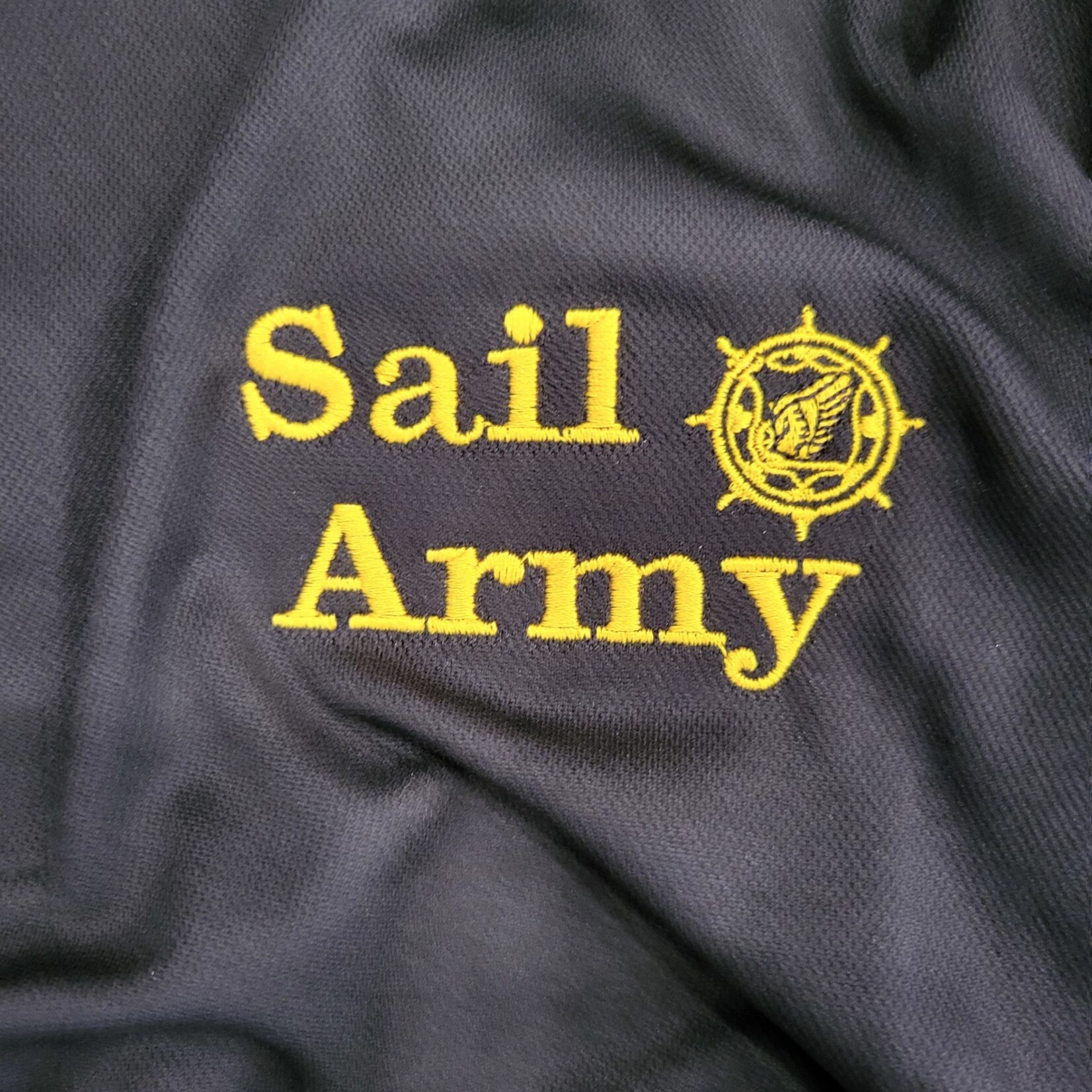 Sail Army Polo Black  L