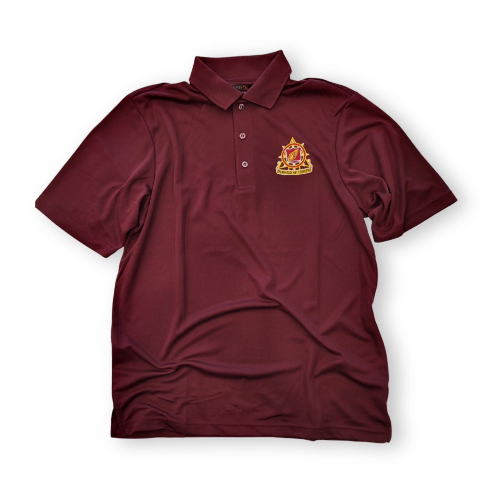 Regimental Polo (Burgundy) M