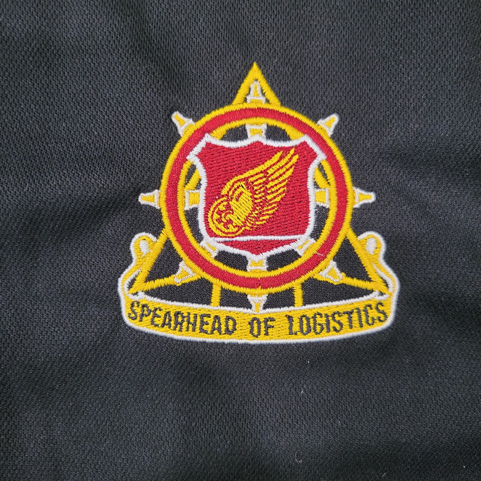 Regimental Polo (Blk) XL