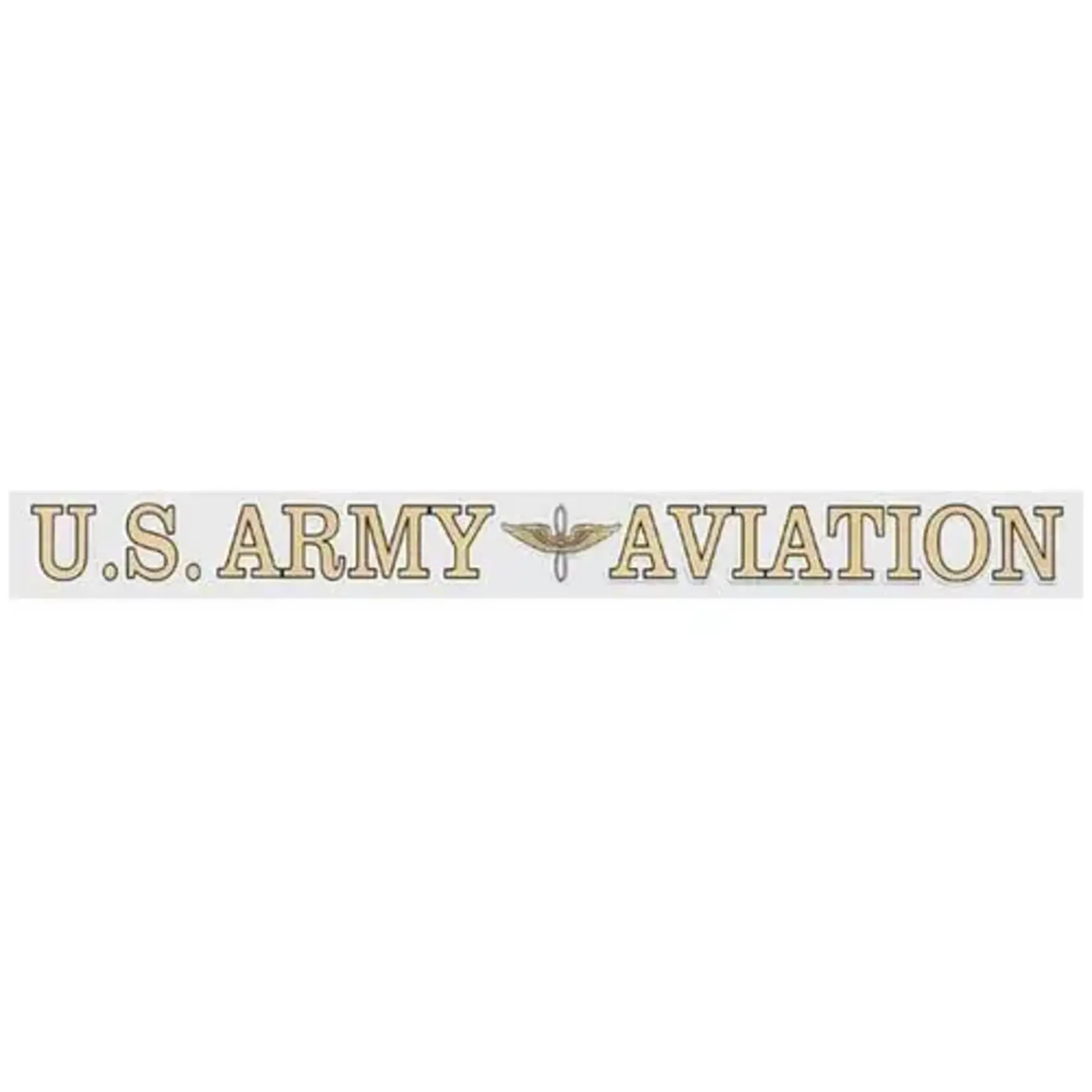 U S ARMY AVIATION WINDOW STRIP