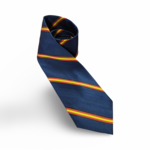 60" Regimental  Woven Silk Necktie
