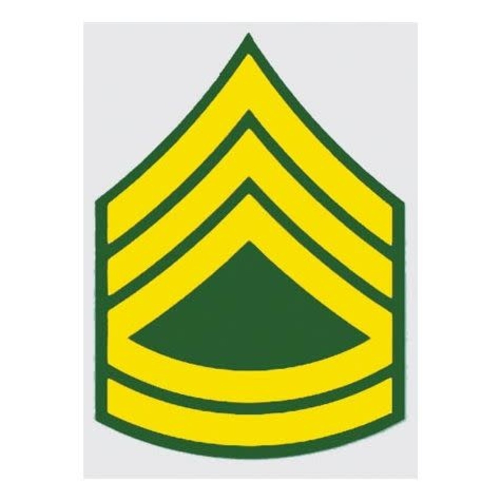 SGT First Class E7 Decal