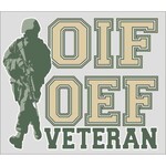 OIF/OEF Window Decal