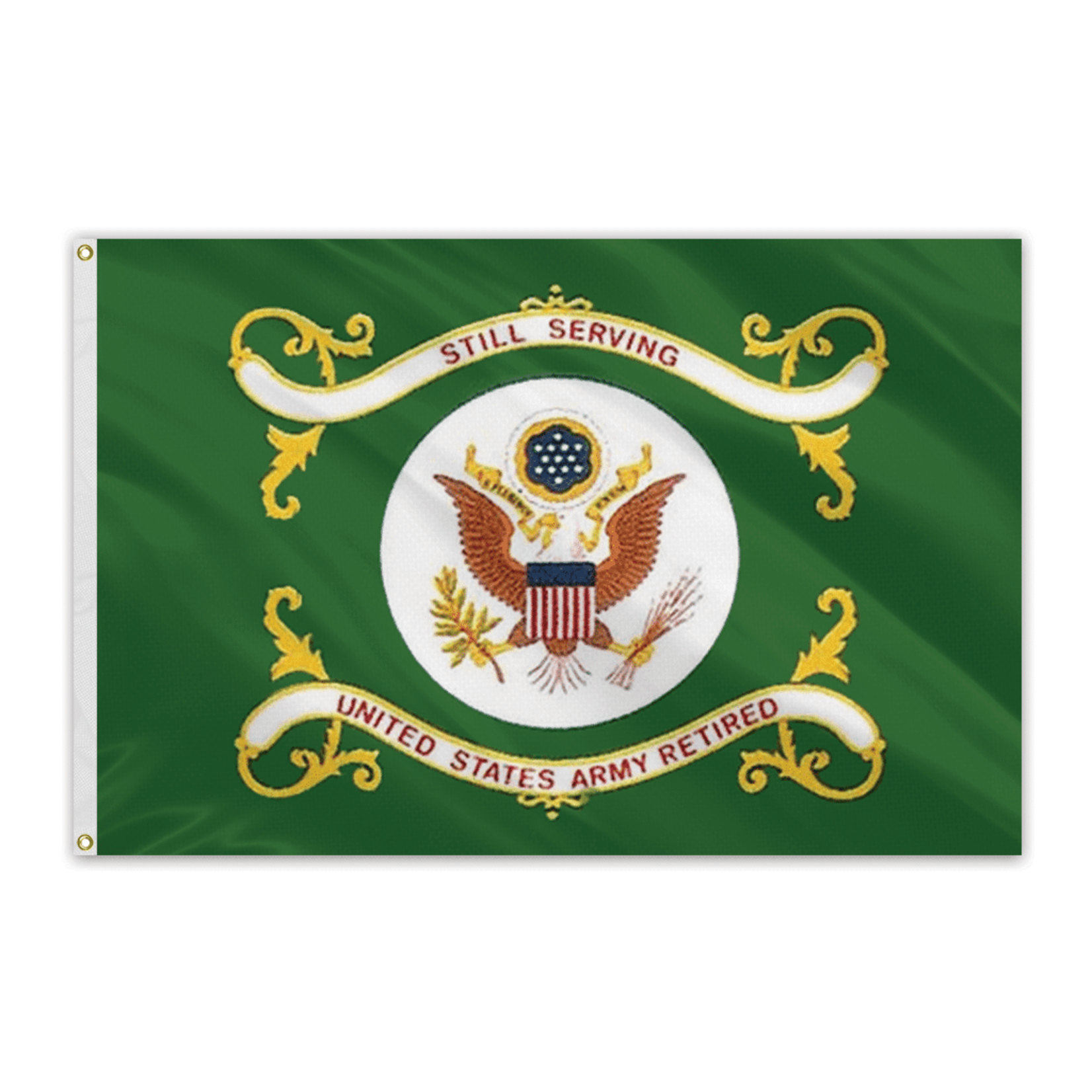 Army (Still Serving) Retirement 3x5 Flag