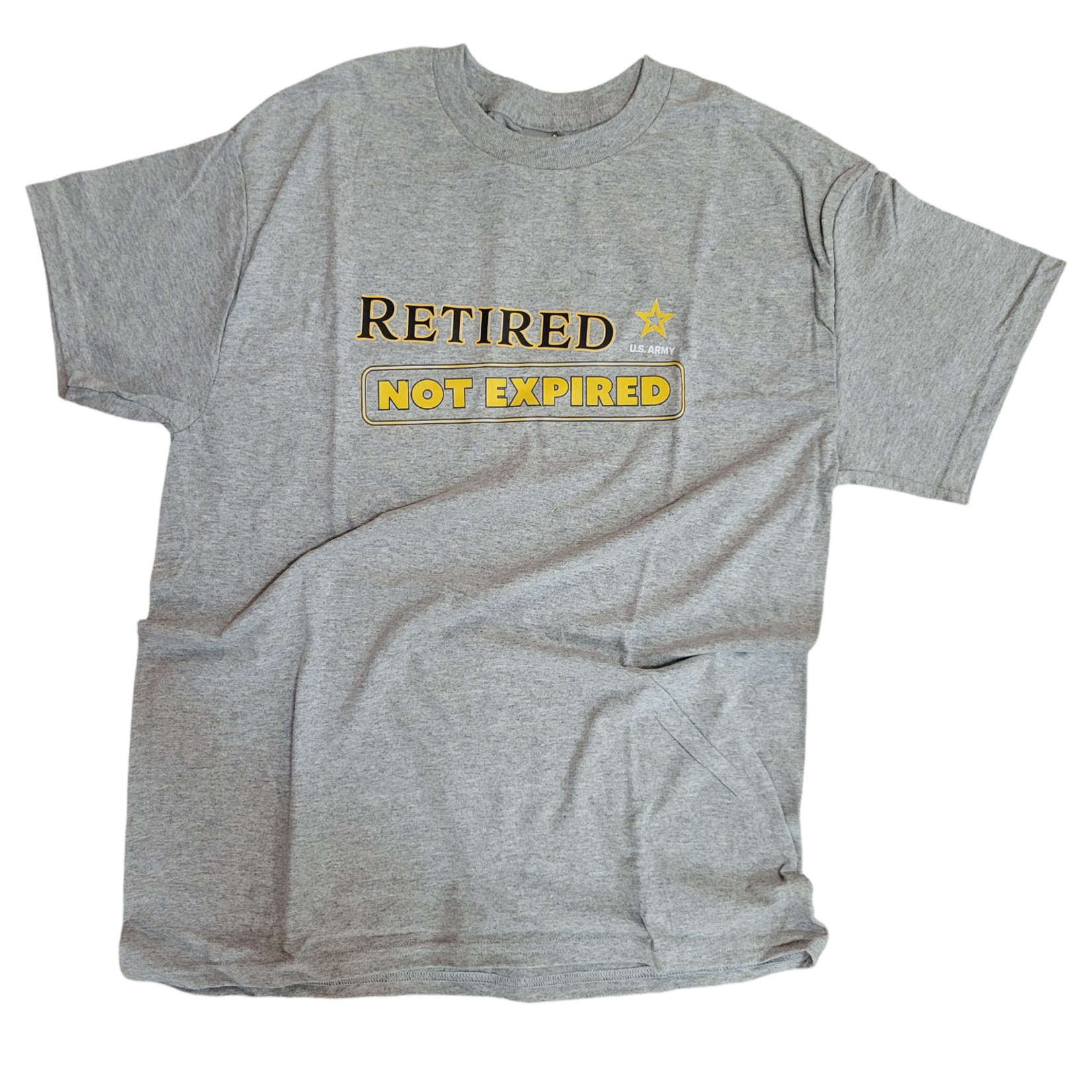T-shirt Retired Not Expired Med