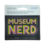 Museum Nerd Sticker