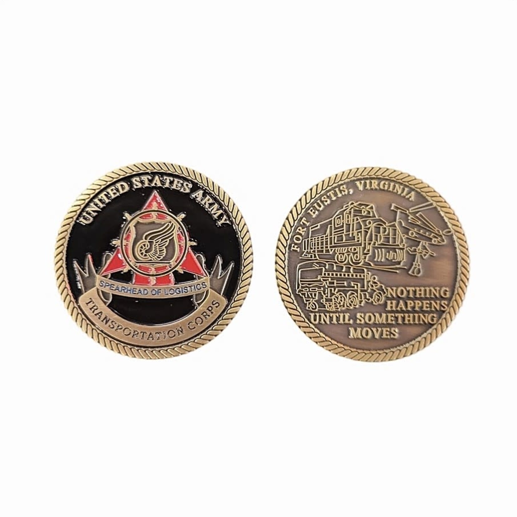 GS-JJ Fort Eustis Transportation Corps Coin