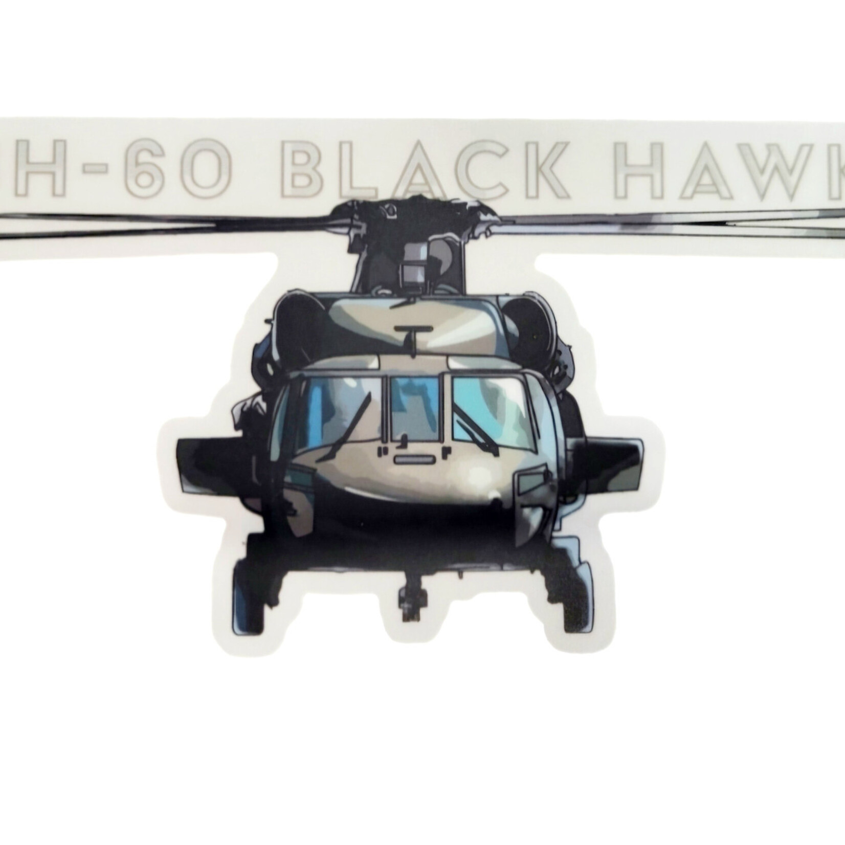 Black Hawk Window Decal