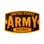 Army Retired Decal