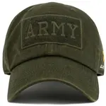 Army Hook and Loop Cap OD Green