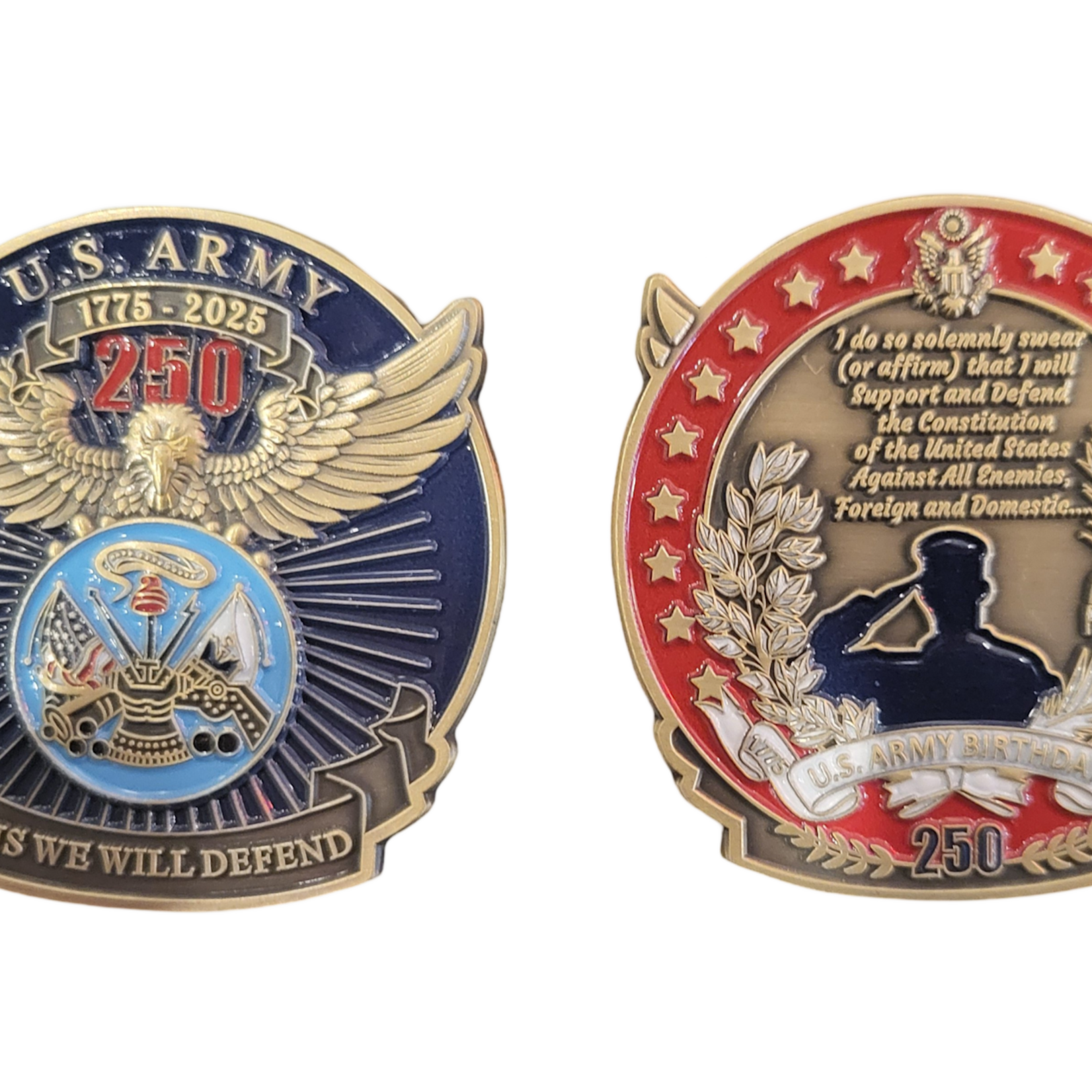 U.S. Army 250th Coin