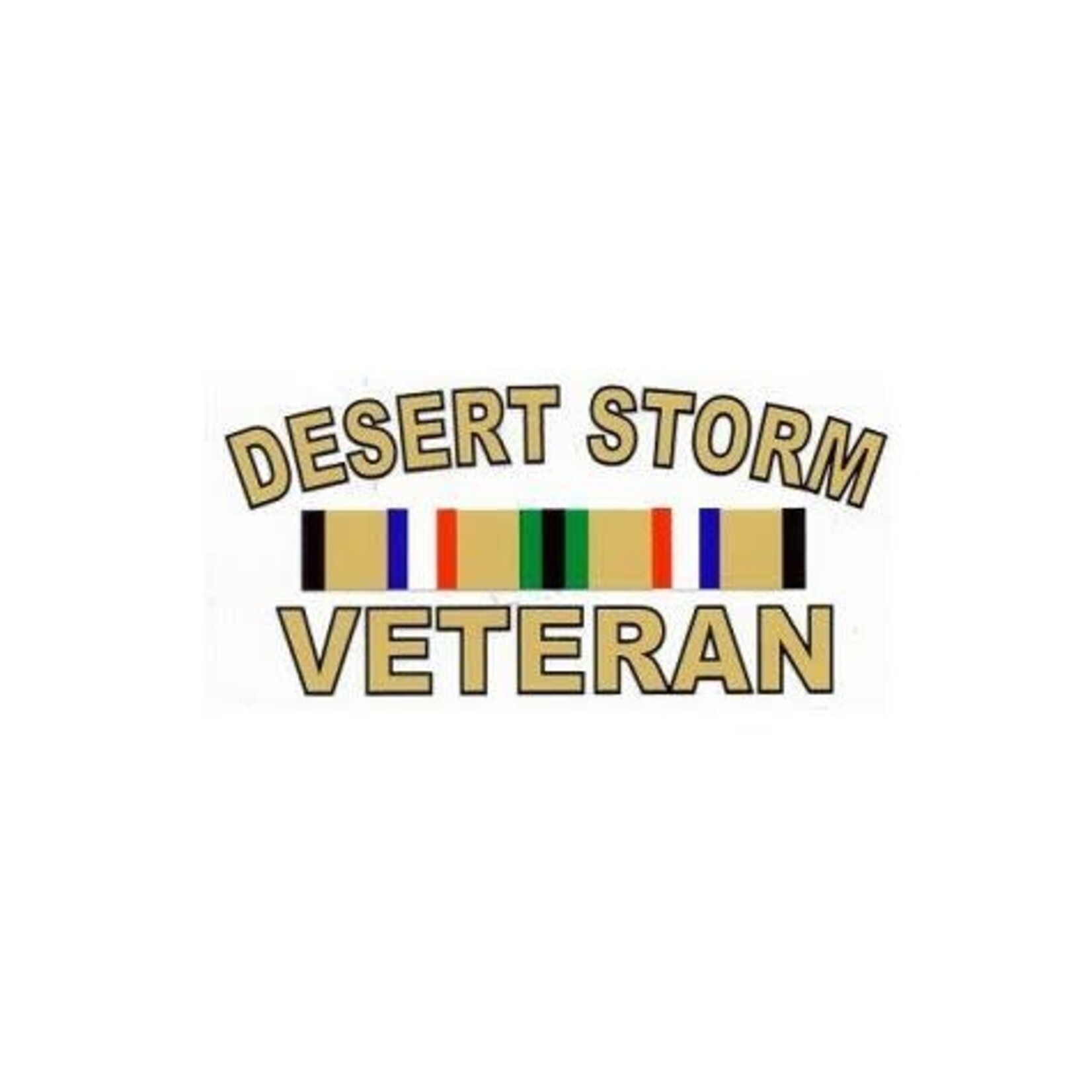 Desert Storm Vet Decal