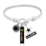 U.S. Army Triple Charm Bracelet