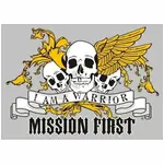 Mission First Decal