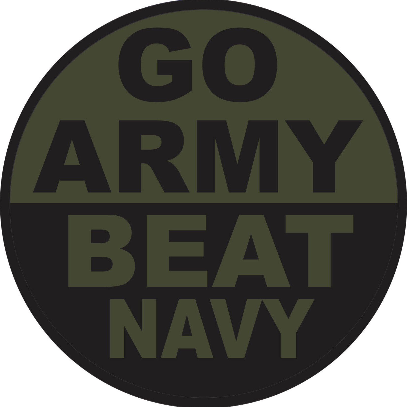 GO ARMY/BEAT NAVY Sticker