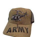 Huey Army Cap/Mesh Back