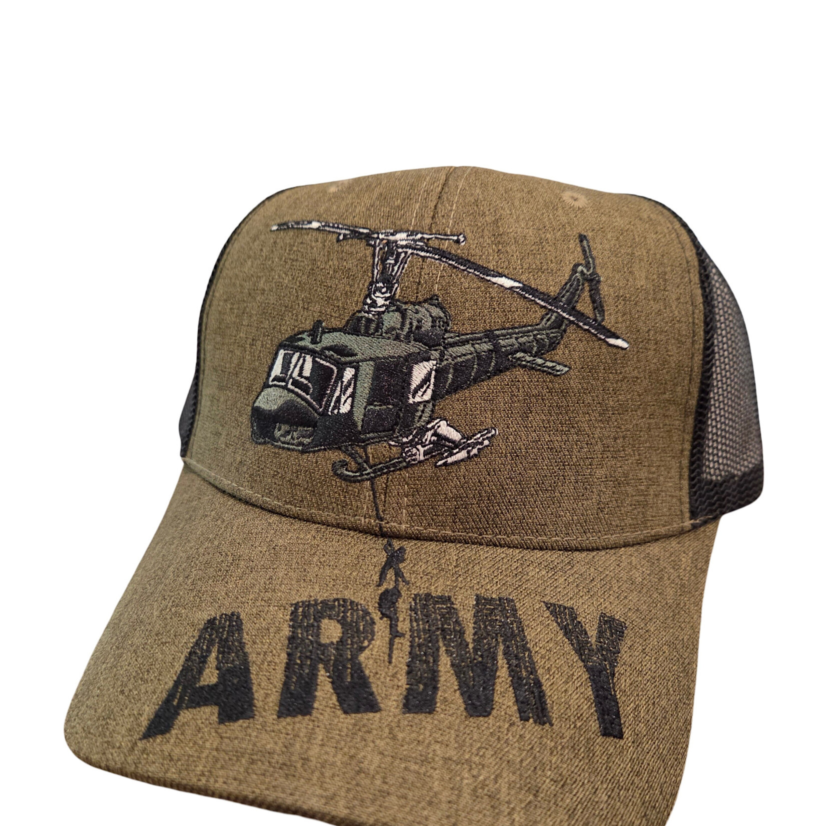Huey Army Cap/Mesh Back