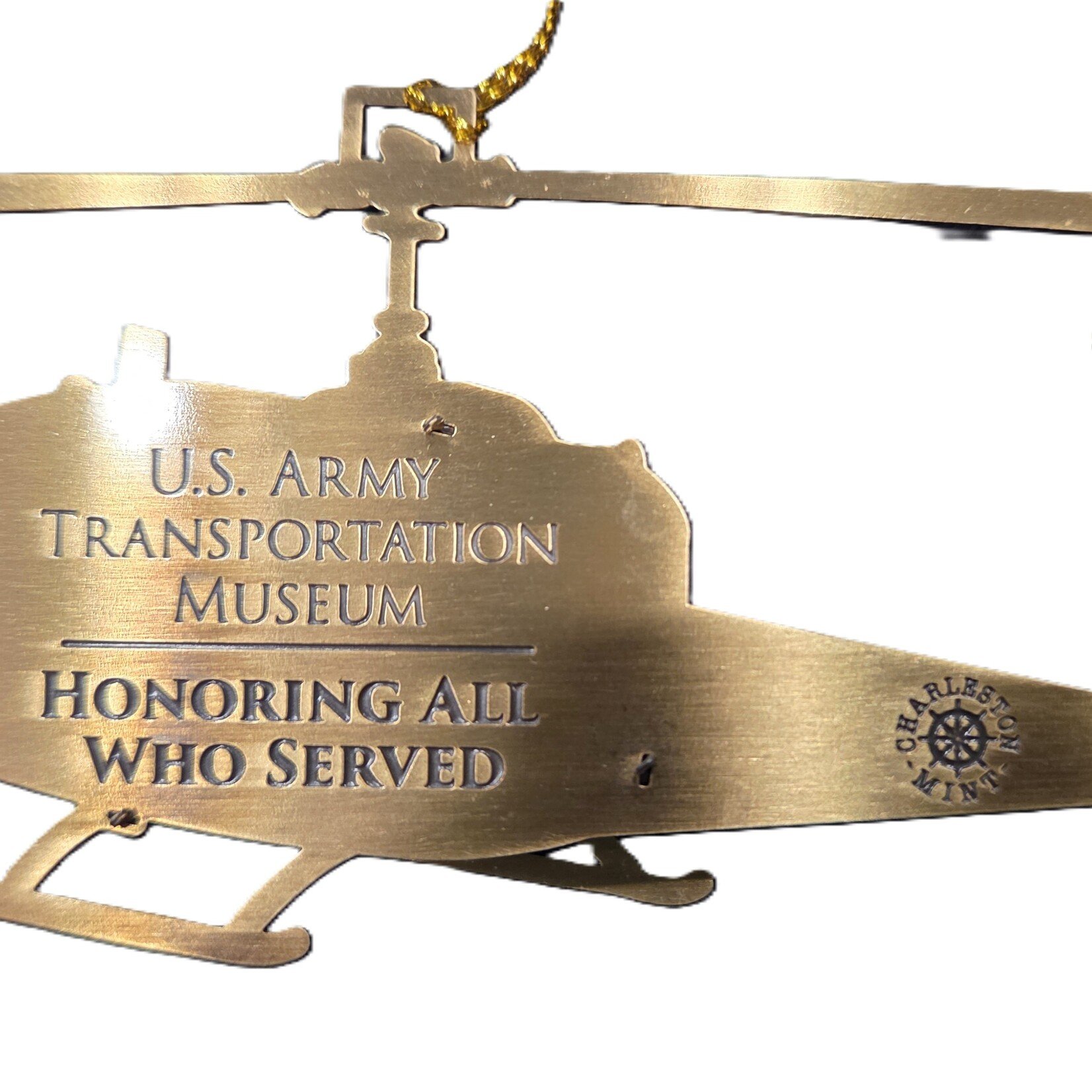 U.S. Army Transportation Museum Heuy Ornament 2025