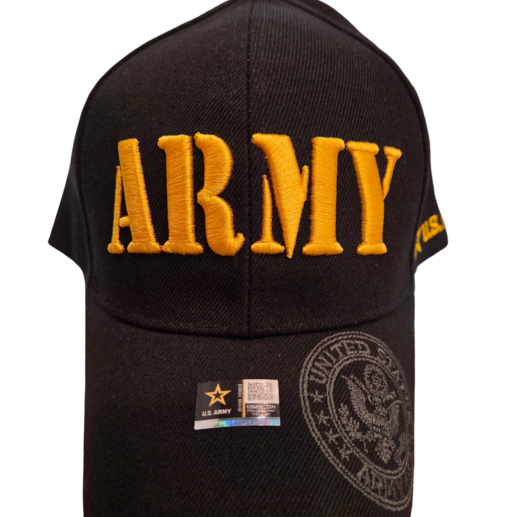 Gold ARMY w/seal Cap