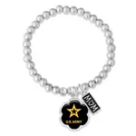 Silver Stretch Bracelet -Mom