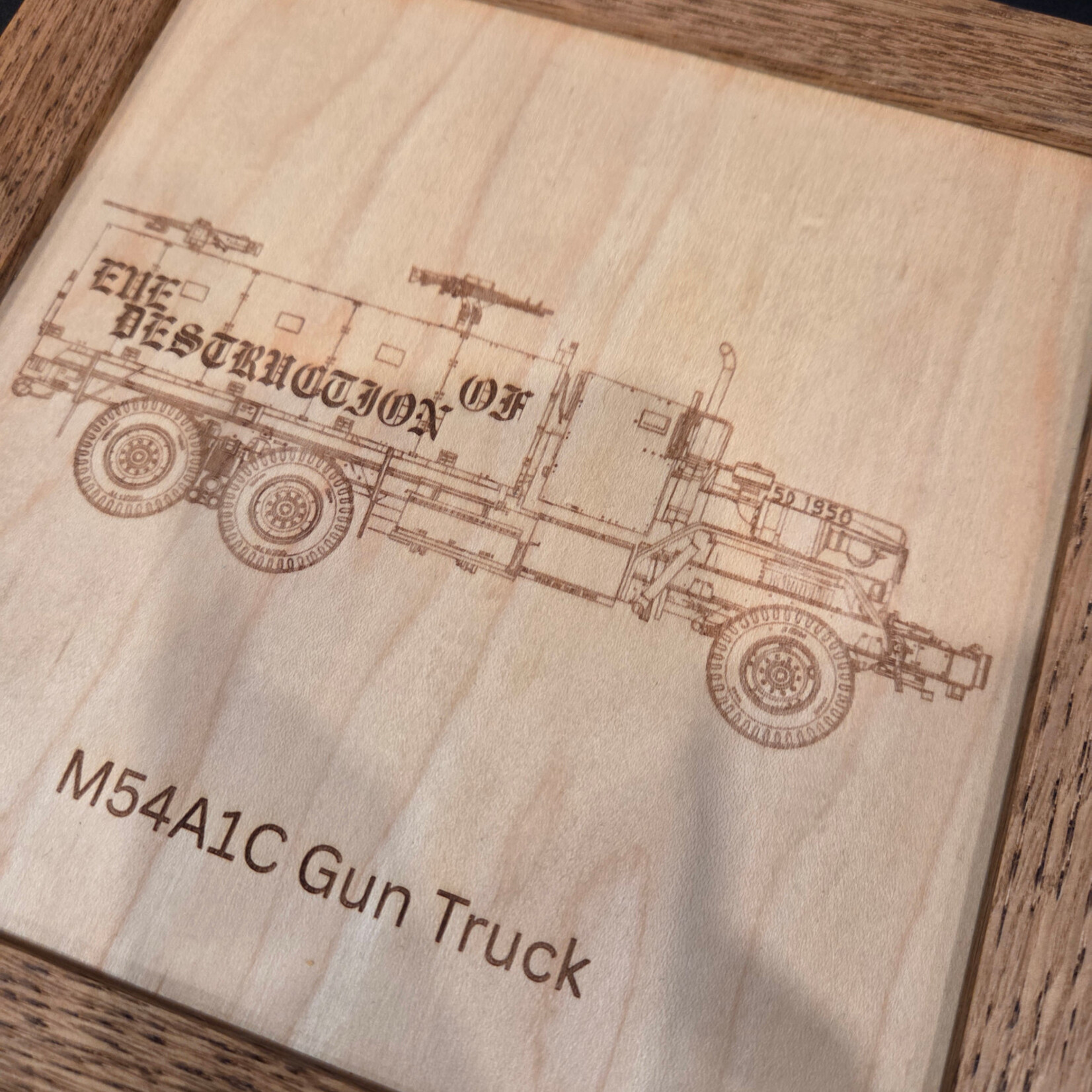 Laser Etched Eve of Destruction