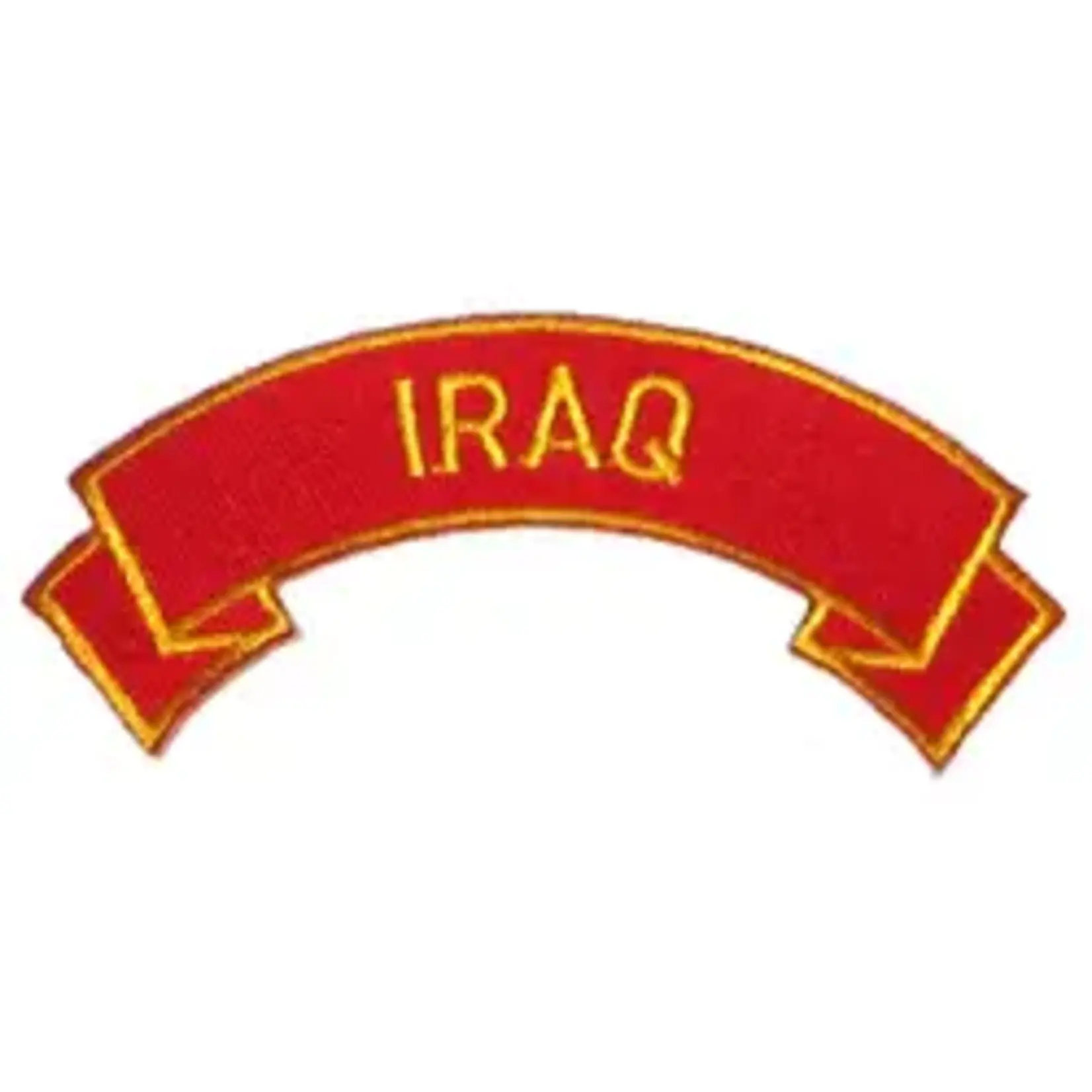 Iraq Rocker Patch -Sew-On